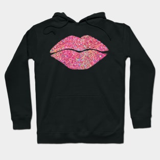 Stardust Kiss in Coral Hoodie